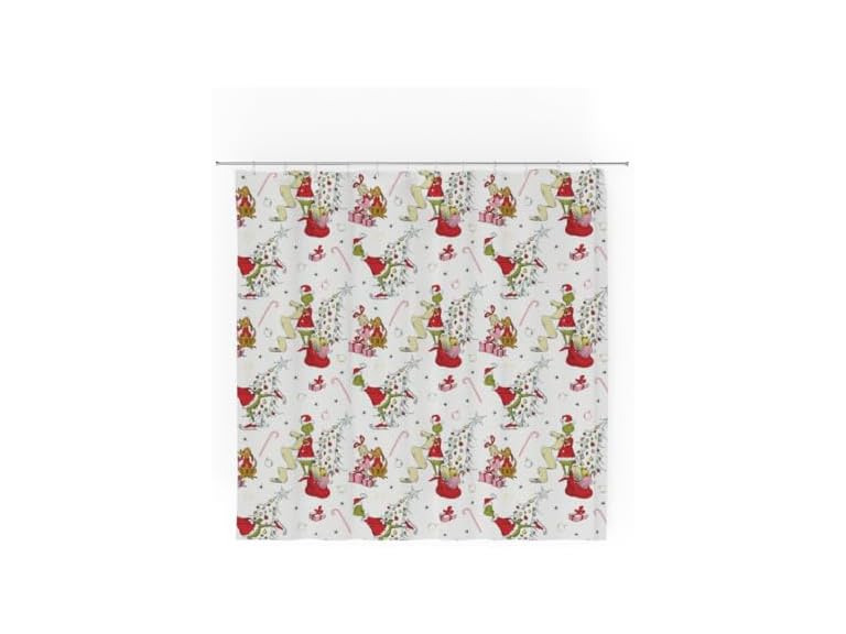 Franco Franco Grinch Holiday Christmas Bath Microfiber Show