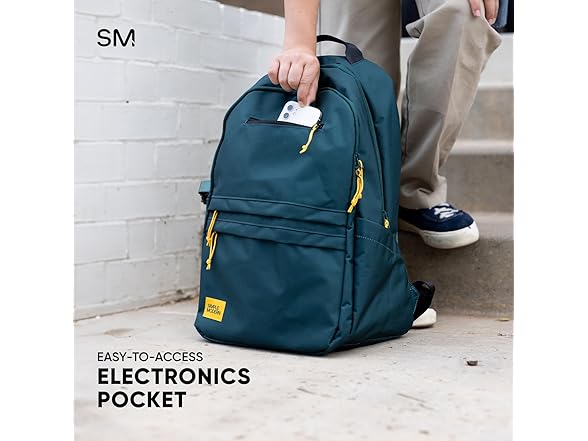 Simple Modern Ellis Backpack for School Ice Granite