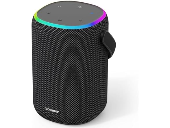 ZICOROOP 50W IPX7 Waterproof Bluetooth Speaker
