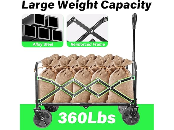 Collapsible Garden Wagon
