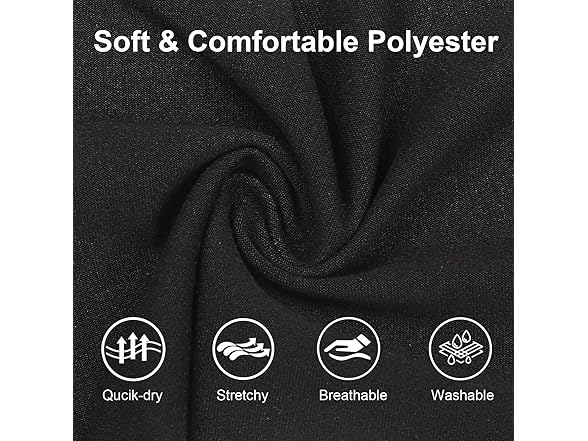 16 Pack Elastic Sport Headbands