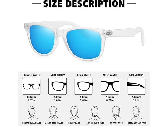 MEETSUN Classic,retro Sunglasses