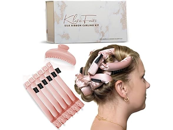 Heatless Hair Styling Set