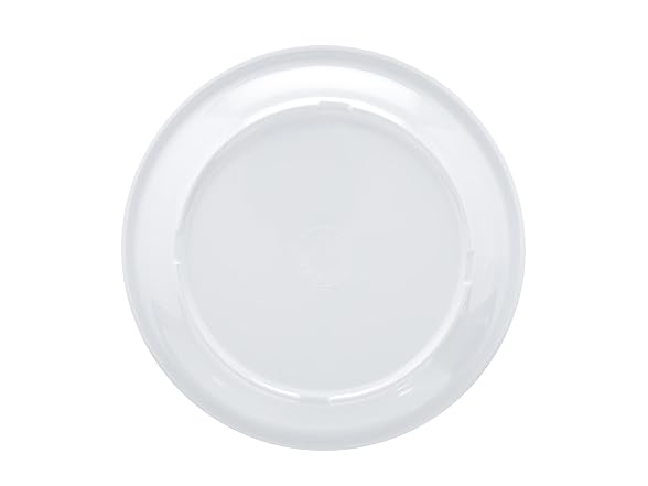 6PC Amazon Basics Melamine (Plastic) Plate, 9 in.