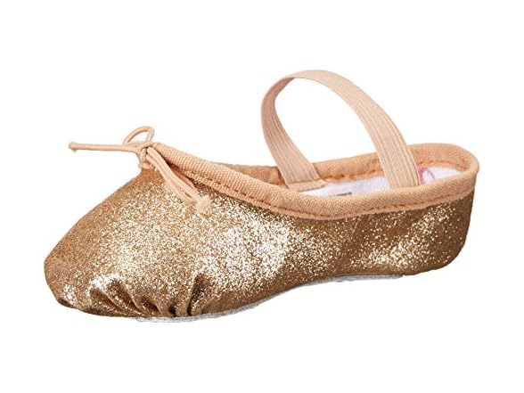 Kid's Bloch Girls (13) Gold Dance Shoes