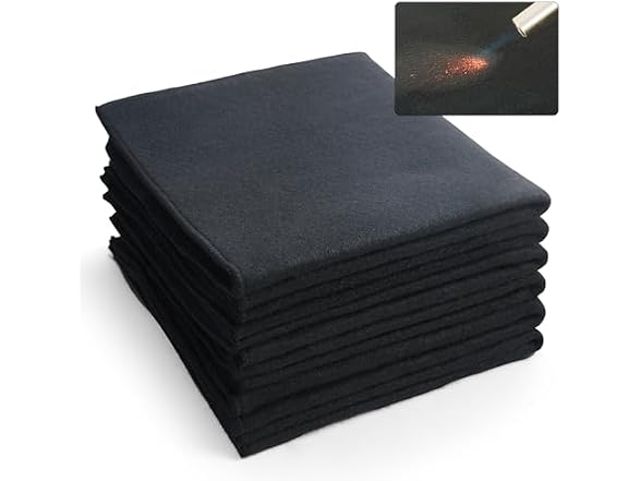 Carbon Felt Welding Blanket 6 Pack, 21" x 20"