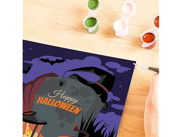 Ravensburger CreArt Halloween Paint by Numbers Kit for Kid