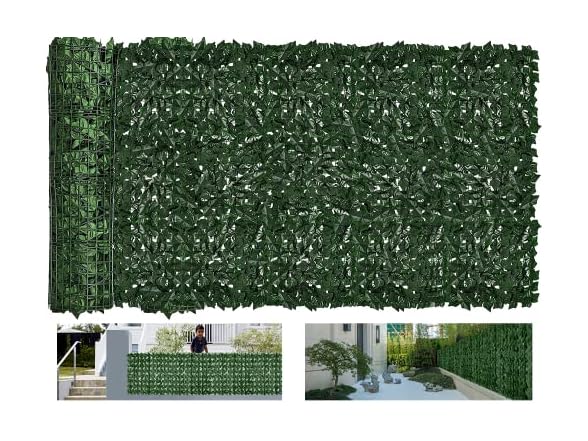 Moeput Faux Ivy Privacy Fence 197" X 40"
