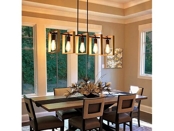 CAFULAM Kitchen Island Hanging Lighting