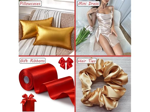 Satin Fabric - Gallery 5