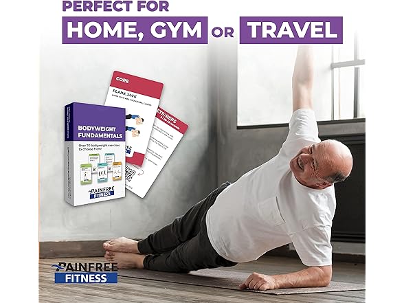 Fitness Bodyweight Exercise Cards