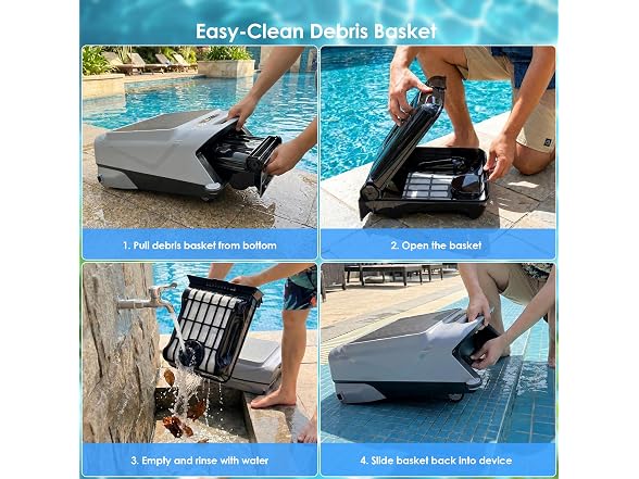 Yousky Solar Powered Pool Skimmer Robot