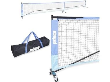 $59.99, Was $129.99, 53% Off! Prince Full Court Pickleball Net + Wheels dealfomo