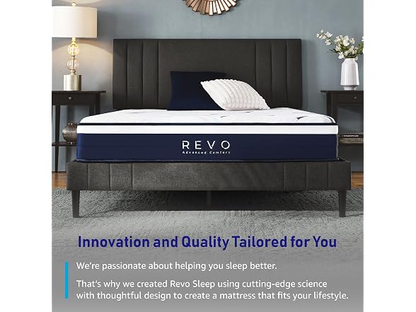 REVO Sleep 14" Cooling Hybrid Full Mattress