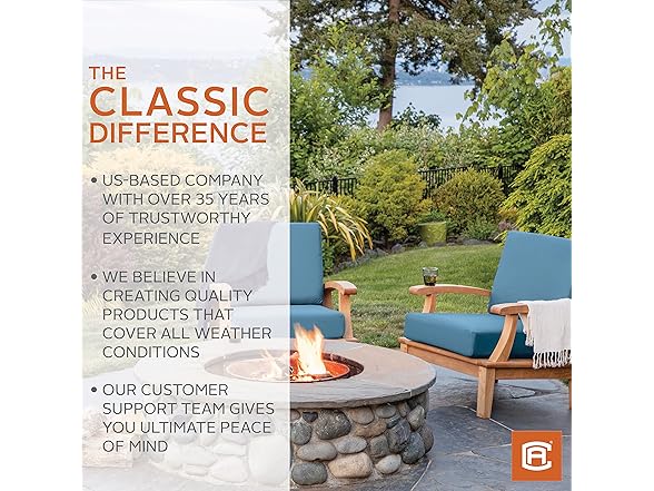 Classic Accessories Ravenna Patio Seat Cushion