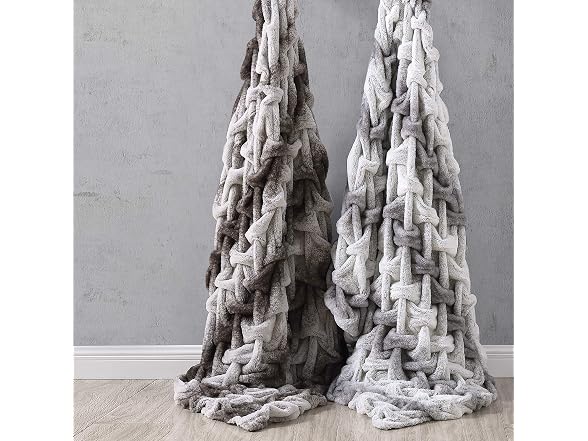 Modern Threads Faux Fur Throw Blanket