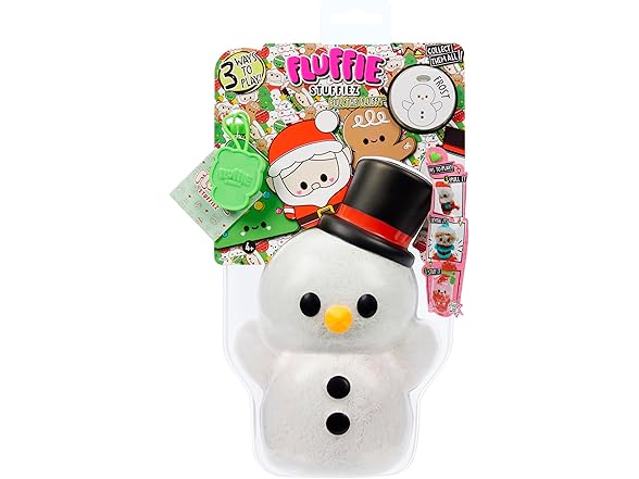 Fluffie Stuffiez Holiday Snowman Small