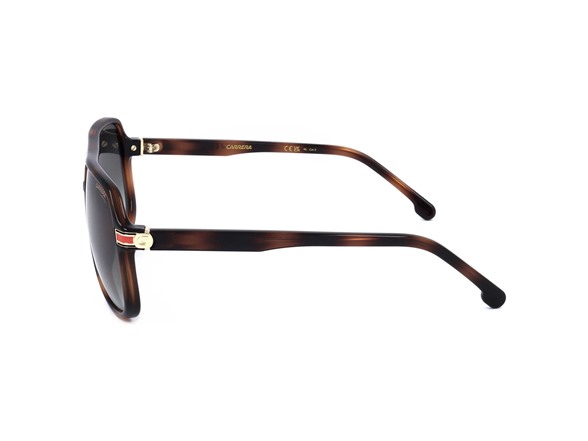 Carrera Unisex 61 mm Havana Sunglasses