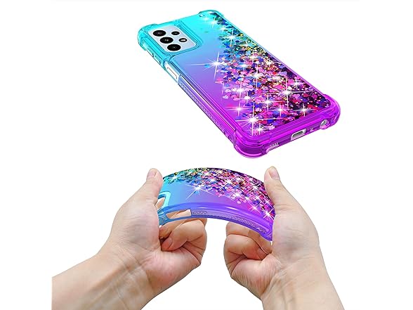 YZOK for Galaxy A23 Case with HD Screen