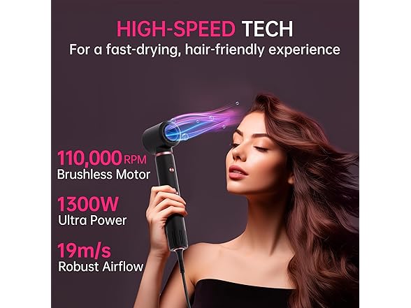 SKIMI Brushless Motor Hair Dryer Brush