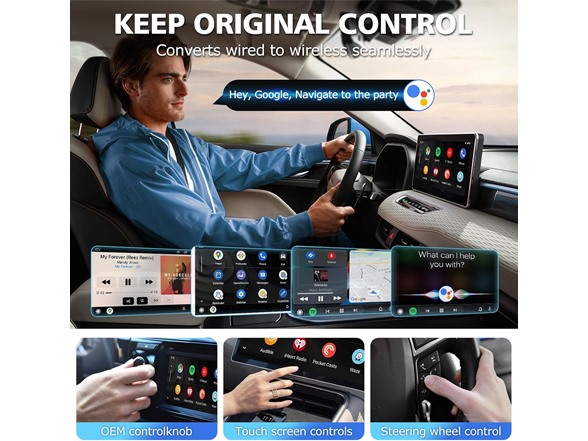 Wireless Android Auto Car Adapter