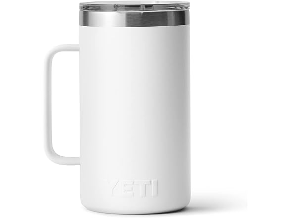 YETI Rambler 24oz Mug, White