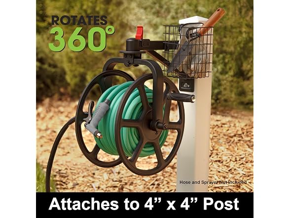 Liberty Garden Single Arm Navigator Hose Reel