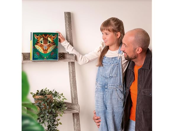 Ravensburger CreArt Do It Together: Tiger Paint‑by‑Number Kit