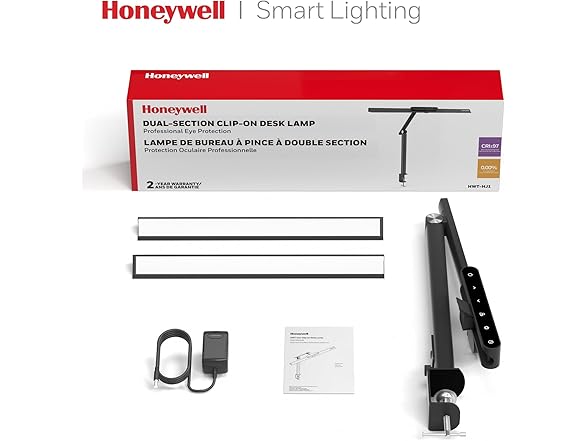 Honeywell LED Desk Lamp with Clamp - HJ1