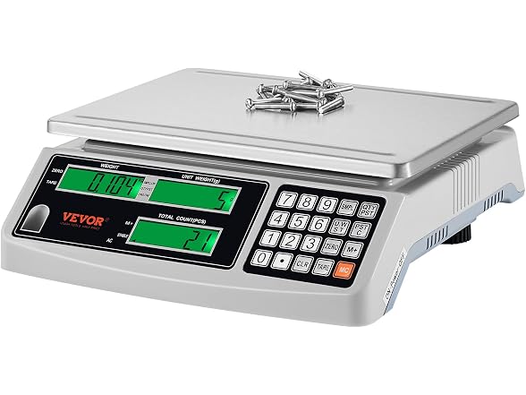 Industrial Counting Scale, 15 kg x 0.5