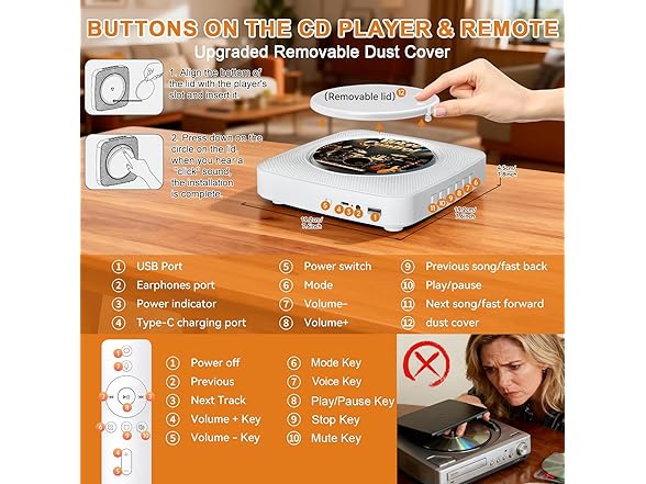 Gueray CD Player