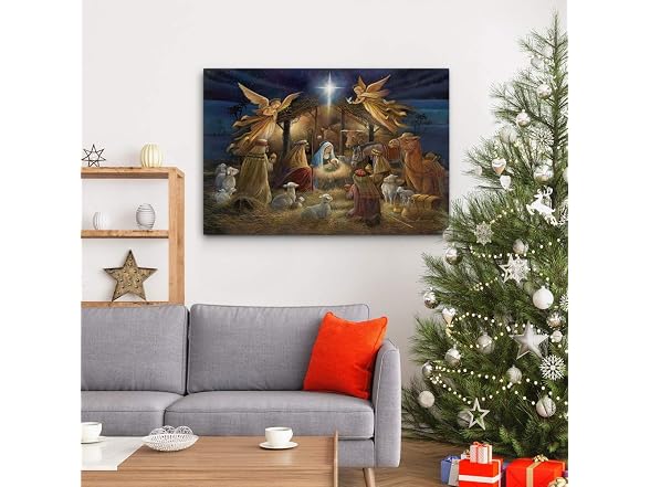 Gallery Nativity Scene Wall Art