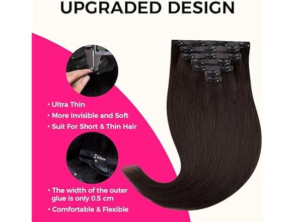 Seamless Clip-in Hair Extensions