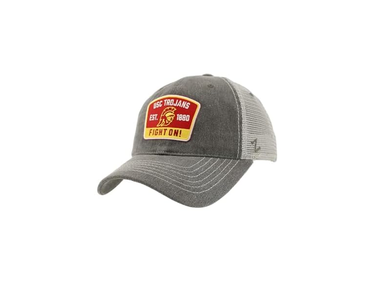 USC Trojans Trojans USC Scout Patch Hat Grey