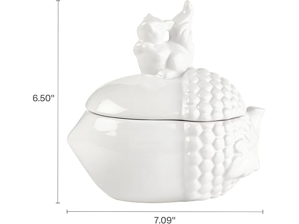 Elements 7.09x4.72x6.5 Inch White