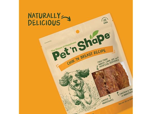 Pet 'n Shape Chicken Breast Jerky, 2 lb