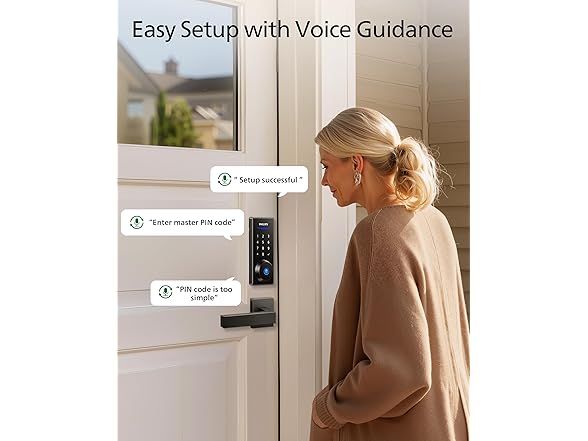 Philips DDL210X Fingerprint Keyless Entry Door Lock Matt B