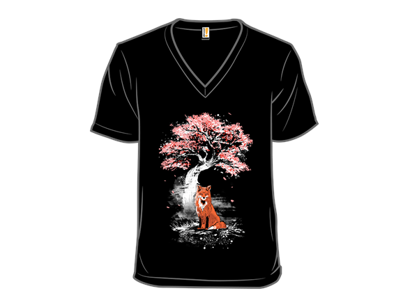 Red Fox Under the Tree