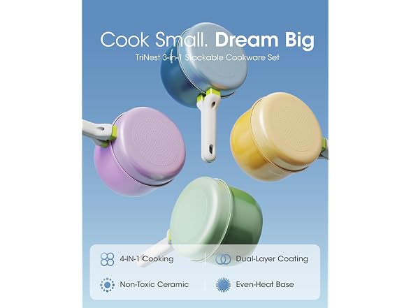 stackbear Ceramic Non Stick Sauce Pan