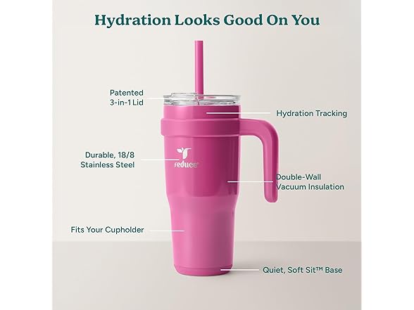 REDUCE 24 oz Stainless Steel Tumbler
