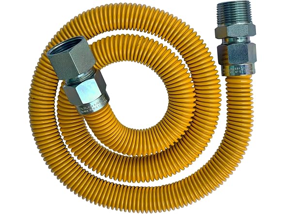 36" Stainless Steel Gas Connector with 3/4"