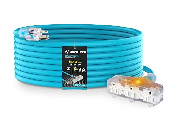 DURATECH 25FT Extension Cord