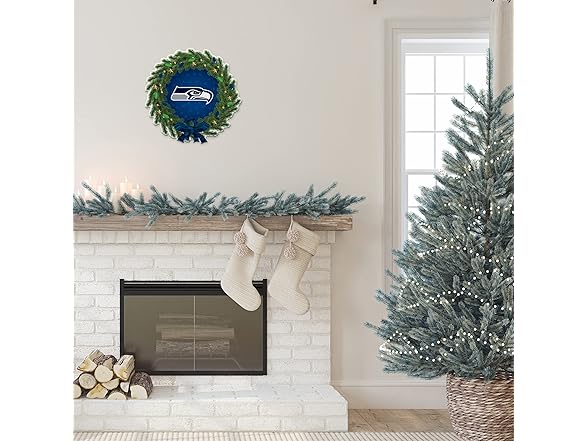 Seattle Seahawks Wreath Pennant