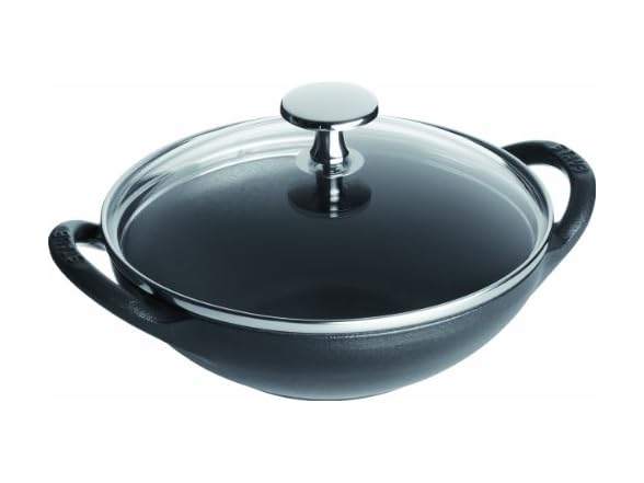 STAUB Staub Baby Wok 1/2 Quart Black 16 cm. .6