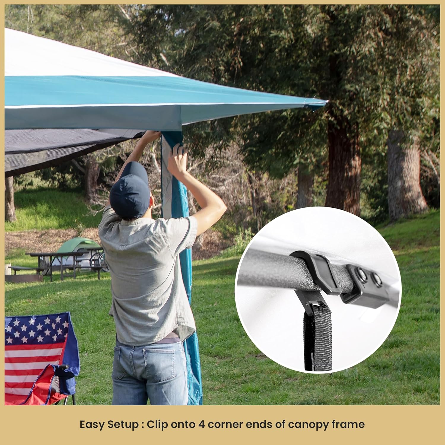 ARROWHEAD OUTDOOR 12' x 12' Canopy Shelf - Gallery 13