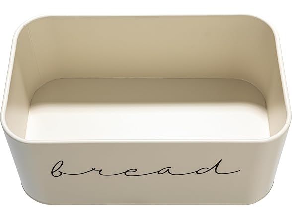 Bloomingville Metal "bread" Bin with Bamboo Lid