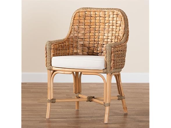 Baxton Studio Kyle Natural Brown Woven 