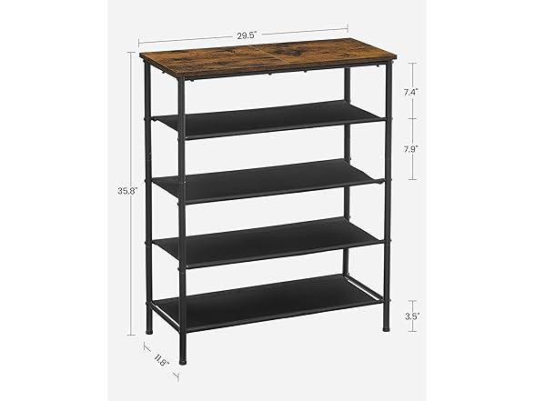 VASAGLE Shoe Rack