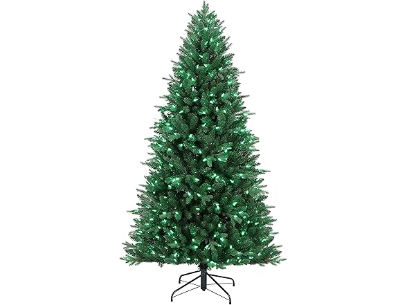 Alexa Compatible Smart Home Pre-Lit Artificial Christmas Tree