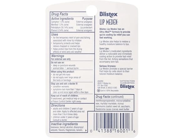 Blistex Lip Medex 0.38oz